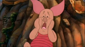 poohs heffalump halloween movie 9 - piglet is scared